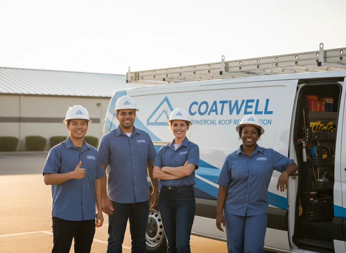 Commercial roof coating company in Princeton, CA